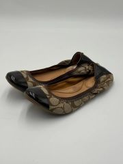 COACH BENNI SIG JACQ FLATフラットパンプス - メルカリ