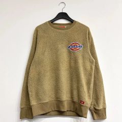 ビッグサイズXL】ディッキーズ フリース スウェット 黒 ビッグロゴ