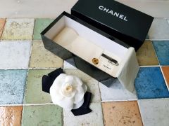稀少】 CHANEL シャネル カメリア コサージュ ブローチ スパンコール