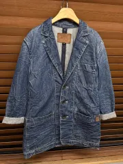 90's GUESS デニム ブレーザー ジャケット