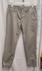 Carhartt カーハート カーキ色 コットン パンツ スラックスのサムネイル