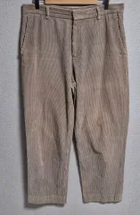 34-35) COS コス DARK BEIGE コーデュロイ パンツのサムネイル