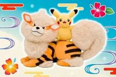 G0514-23☆ポケモンセンター沖縄限定ウインディポンチョイーブイ