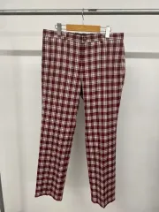 メンズ MUNSINGWEAR ゴルフ 機能性 秋冬用 CHECK ズボン パンツ