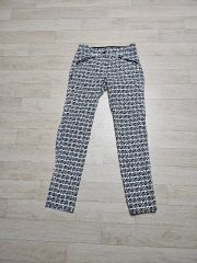 美品 セントアンドリュース パンツ 総柄 黒 白 LL コットン素材 - メルカリ