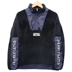 PEARLY GATES パーリーゲイツ 品番 053-0262115 ハーフジップ ボア フリース プルオーバー パープル サイズ 5 正規品 / 54825