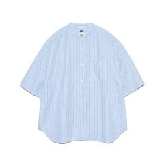 nanamica]Band Collar Dobby Stripe Shirt - メルカリ