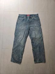 般若さま専用 Supreme S Logo Baggy Jean 32インチ - メルカリ