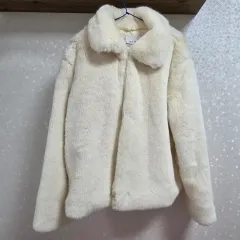 アイボリーファー ジャケット