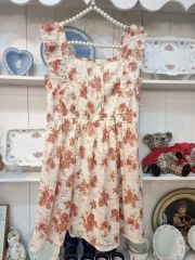 LIZLISA♡パワーネット花柄レース♡ぼかし花柄キャミトップス