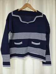 未使用 柔らかい カラーニット