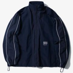 2F-155 新品 アンブロ ジャージ トレーニングジャケット ネイビー M 