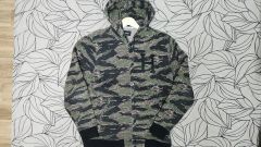 HUF ハフ ナイロン ジャケット ハーフジップ チェック柄 - メルカリ