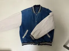 デニム スタジャン L