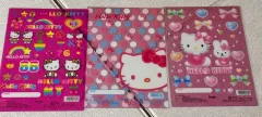 クラシック hello kitty(ハローキティ) 下敷き 3種類