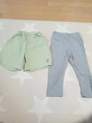 キッズ用 ハーフパンツ/レギンス 2枚まとめ (130 140)