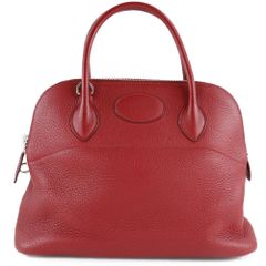 美品☆ エルメス ボリード31 トリヨン ルージュガランス 2way □Q刻印