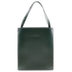 エルメス ルーシーMM ボックスカーフ×シェーブル グラファイト G金具 