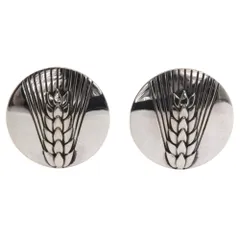 【Georg Jensen】ジョージジェンセン 麦 稲穂 ＃78B シルバー925 メンズ カフスのサムネイル