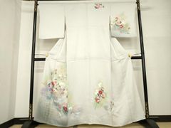 平和屋着物○上質な紬 成り物 亀甲絣 正絹 逸品 AABH5778ck - メルカリ
