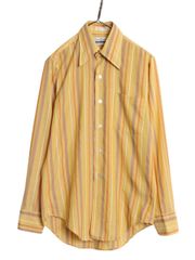 MAATEE&SONS ストライプシャツ イエロー サイズ2 MAATEE&SONS ストライプシャツ イエロー サイズ2 - メルカリ