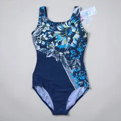 arena アリーナ 競泳水着 スイムウェア 花柄 サイズL