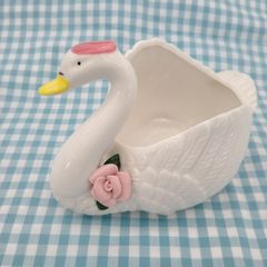 LENOX/スワン/24Kゴールド縁取り/白鳥/置物/ヴィンテージ - メルカリ