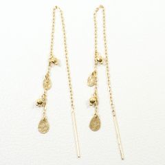 agete K10 アメリカンピアス ドロップモチーフ 完売品 - メルカリ