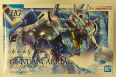 BANDAI SPIRITS HG 1/144 기동전사 건담 수성의 마녀 건담 에어리얼 퍼멧 스코어 식스