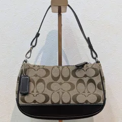 【成】COACH コーチ シグネチャー ショルダーバッグ アクセサリーポーチ ミニバッグ  K1J-6094【5797MO】E2