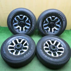 ほぼ新車外し！25年★トヨタ ランクル 70 純正 265/70R16 ダンロップ AT23 グラントレック 16インチ PCD150/5H★6042608HAノのサムネイル