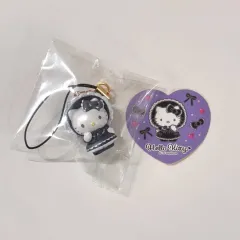 (新品) サンリオ ハローキティ トレーディングマスコット キーホルダー ロリータ ブラック