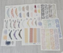 ggaggong様 コラージュ素材・マステまとめ売り!! ggaggong 様 新作❗️ 素材紙 ステッカー コラージュ マステ 非売品