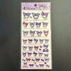 サンリオキャラクターズ４サイズステッカー（クロミ）