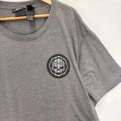 HARLEY-DAVIDSON MOTOR CLOTHES 15年 Ｗillie G Skullワンポイント プリントTシャツ サイズXL 08050211 871