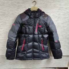 レディース MOUNTAIN HARDWEAR ダウンジャケット M ブラック ピンク