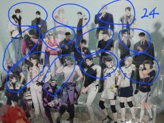 薄桜鬼 真改 オトメイトスタイル アクリルスタンド 沖田総司 斎藤一