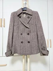 ミシャ ヘリンボーン ダブルジャケット