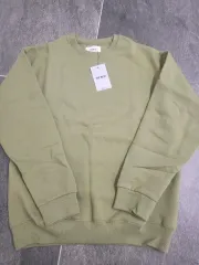 Muji オリーブ 起毛 スウェット