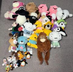 ぬいぐるみ マスコット フィギュア まとめ売り 大量 多数 73点ほど
