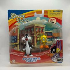 当時物Looney Tunes シルベスター＆トゥイーティー フィギュアレジン
