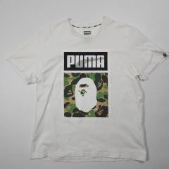 ☆激レア☆ APE × PUMA 限定 Tシャツ 白 M シャーク kaws - メルカリ
