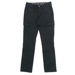 BURBERRY BLACK LABEL バーバリーブラックレーベル ストレッチカーゴパンツ ノバチェック D1R36-619-09 コットン ブラック サイズ73 (S相当)【中古】メンズのサムネイル