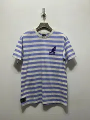 カンゴール ストライプ 半袖 Tシャツ ブルー キッズ 155サイズ