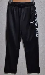 M ) PUMA プーマ ブラック トレーナー トラックパンツ