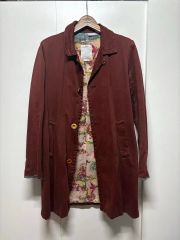 SKKIN USA】スキン レザーデニムジャケットパーカーチャイニーズシルク