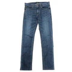 BURBERRY BLACK LABEL バーバリーブラックレーベル デニムパンツ DIR30-714-26 コットン インディゴ サイズ76(S相当)【中古】メンズ