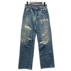 PRPS 紫製品 デニムパンツ ダメージ加工 ヒゲ 32 日本製 - メルカリ