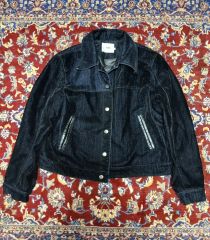 Wales Bonner 2017SS 着脱式ニット襟 デニムジャケット - メルカリ