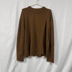 ヘリル HERILL ラミー クルーネック ニット セーター ブラウン　2 ヘリル HERILL ラミー クルーネック ニット セーター ブラウン 2
